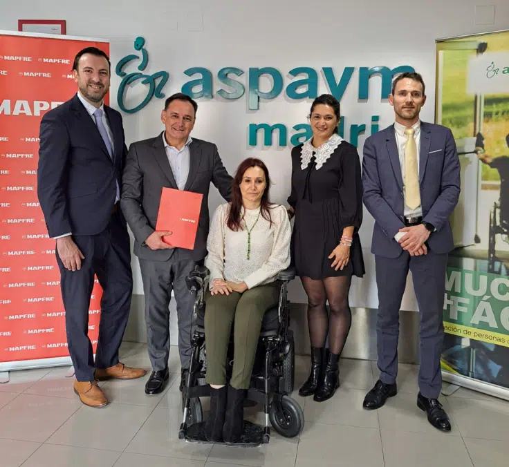 Mapfre y ASPAYM Madrid colaboran para acercar los productos financieros de la aseguradora a los miembros de la asociación