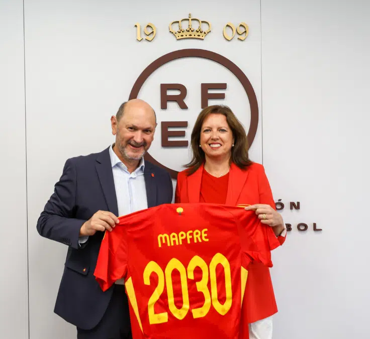 A Mapfre reforça seu compromisso com o esporte e se torna a nova parceira patrocinadora da Seleção Espanhola de Futebol
