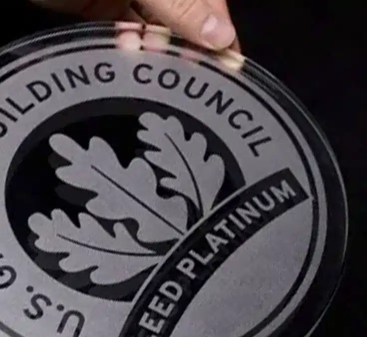 How does Mapfre turn its buildings into green spaces?