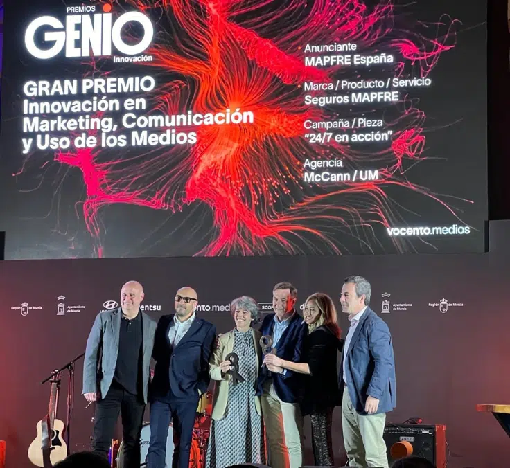 La campaña de Mapfre “24/7 EN ACCIÓN” galardonada en los Premios Genio