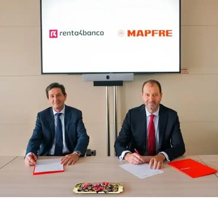 Mapfre y Renta 4 alcanzan un acuerdo para distribuir productos de la aseguradora en las oficinas y web del banco