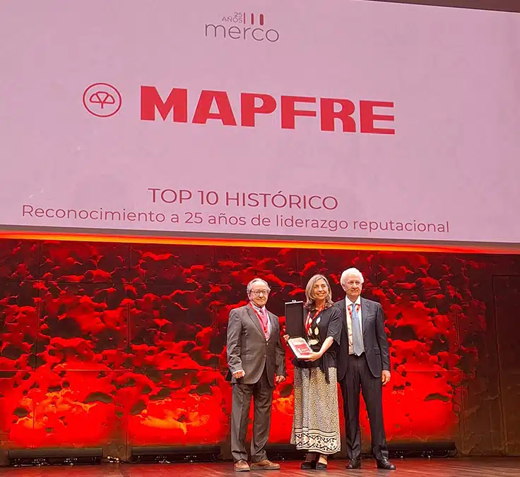 Mapfre, la aseguradora española con mejor reputación en el ranking histórico de Merco