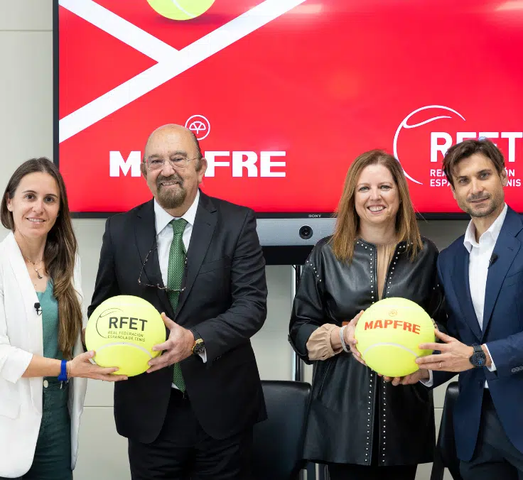 Mapfre y la RFET extienden su compromiso con el futuro del tenis español