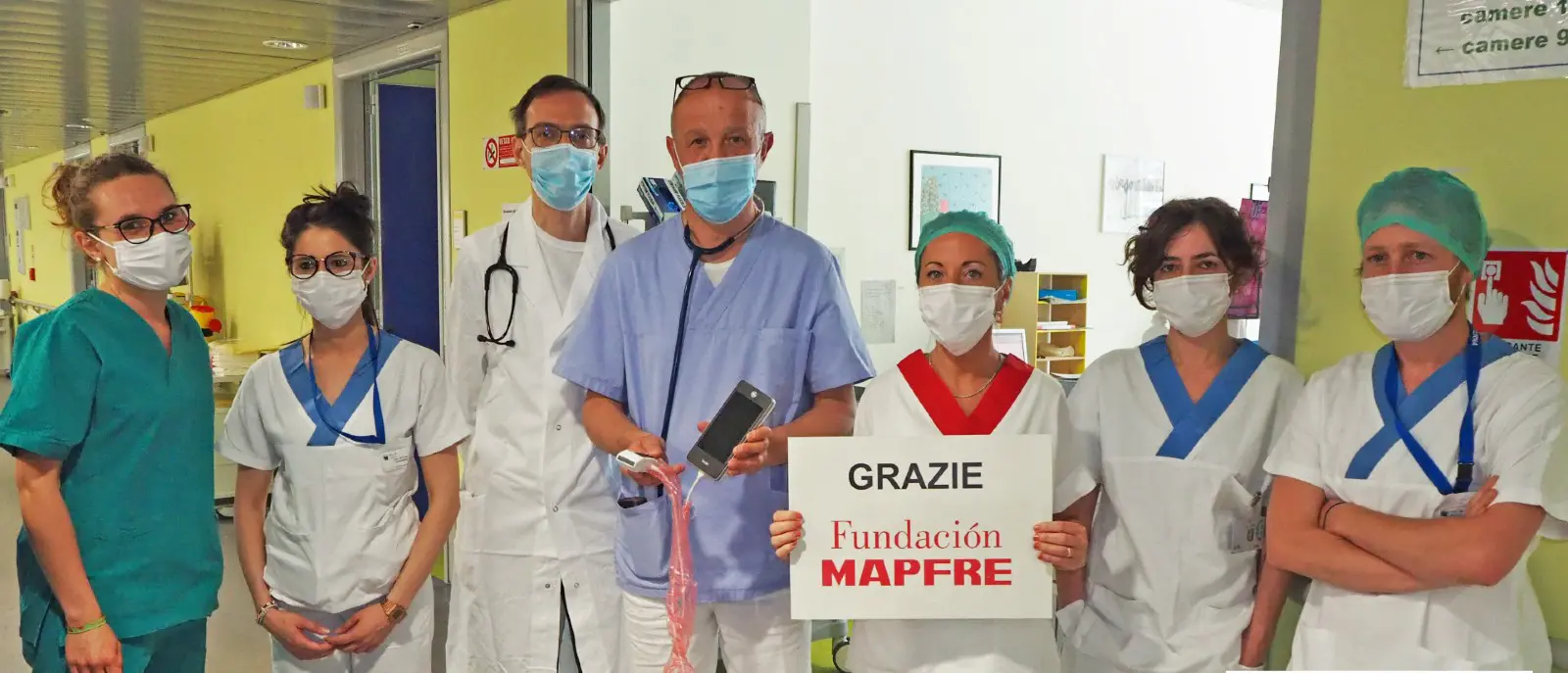 Italian healthcare system supported by Verti, thanks to Fundación Mapfre