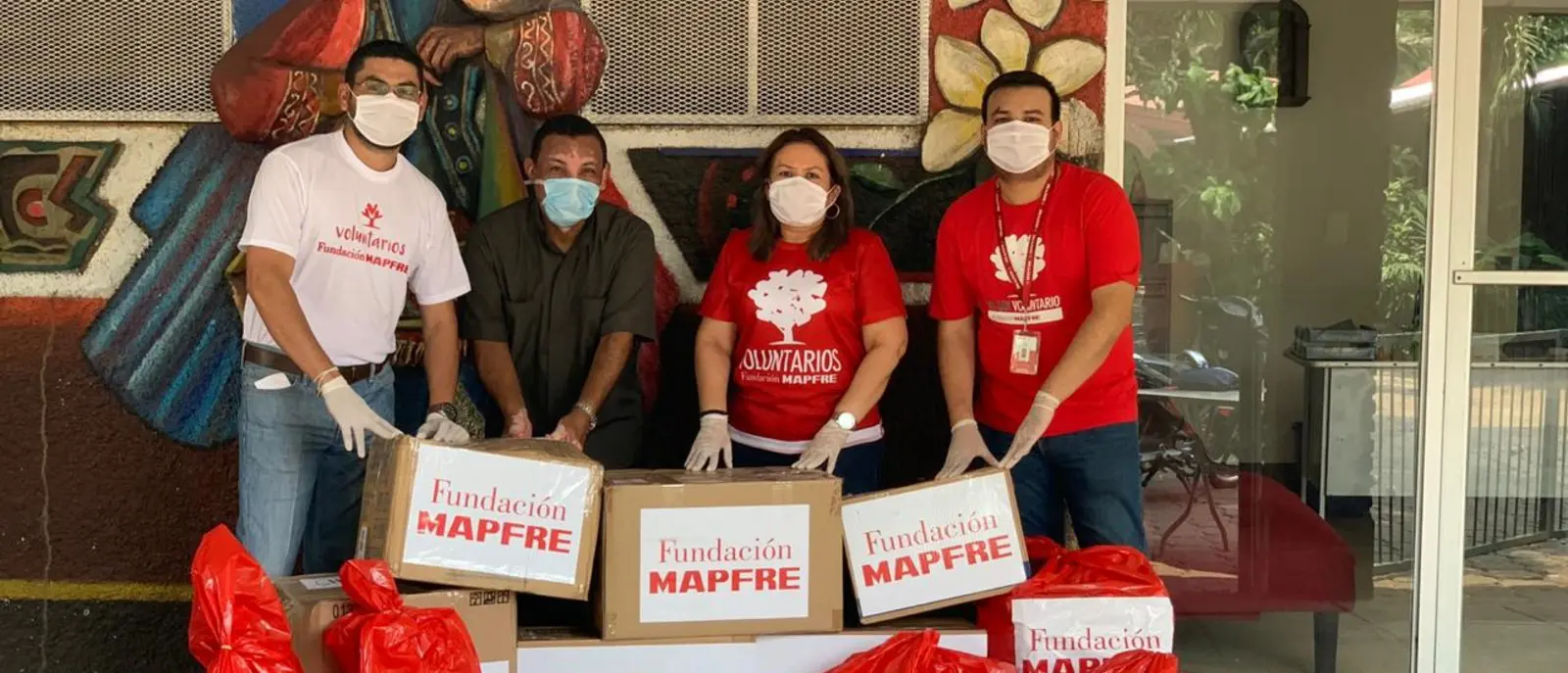 A Fundación Mapfre destina 345 mil euros para material sanitário e suplementos alimentares para lares de idosos na Nicarágua