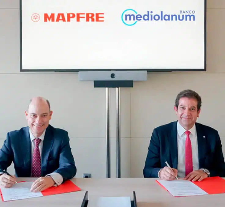 Banco Mediolanum distribuirá seguros de salud de Mapfre