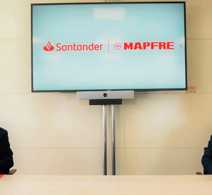 Las 3.000 oficinas de Mapfre ofrecerán renting de vehículos del Santander