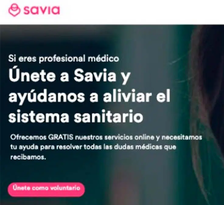Mapfre ofrece a los especialistas de su cuadro médico la plataforma de Savia para atender como voluntarios dudas médicas online de forma gratuita