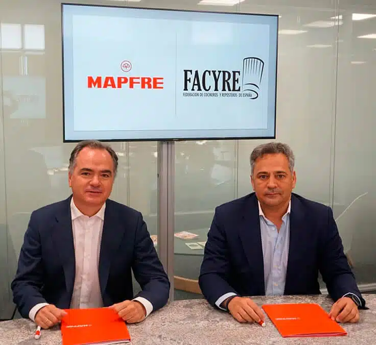 Mapfre se une a la Federación de Cocineros y Reposteros de España (FACYRE) para ofrecer soluciones aseguradoras y asesoramiento a los hosteleros