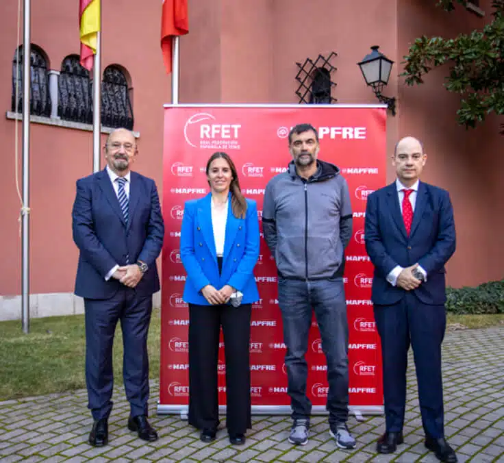 Mapfre y la RFET sellan la continuidad del tenis español
