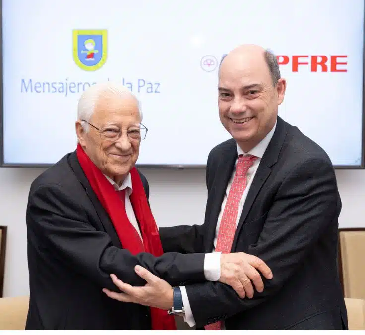 Mapfre y Mensajeros de la Paz alcanzan un acuerdo para mejorar la atención al colectivo de mayores en España