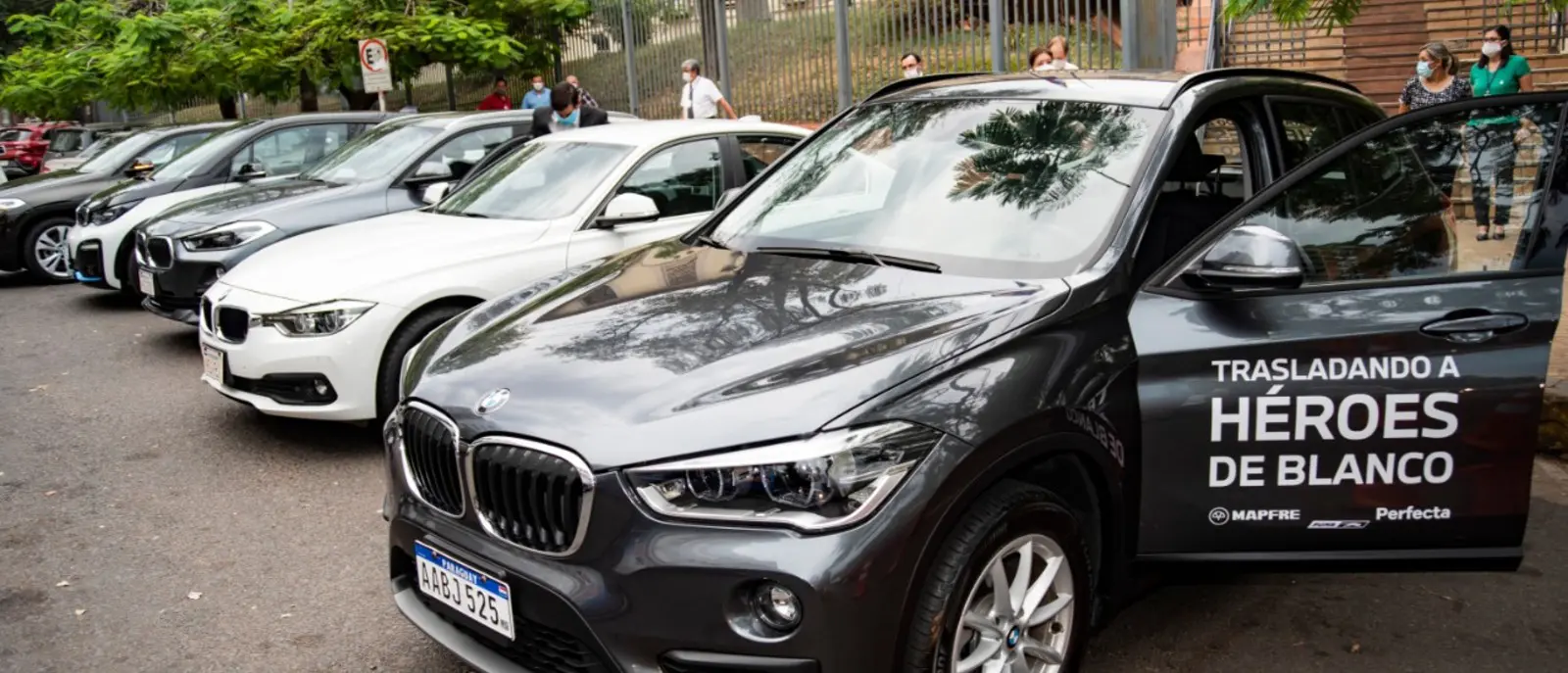 Mapfre colabora en Paraguay para el traslado de los ‘héroes de blanco’