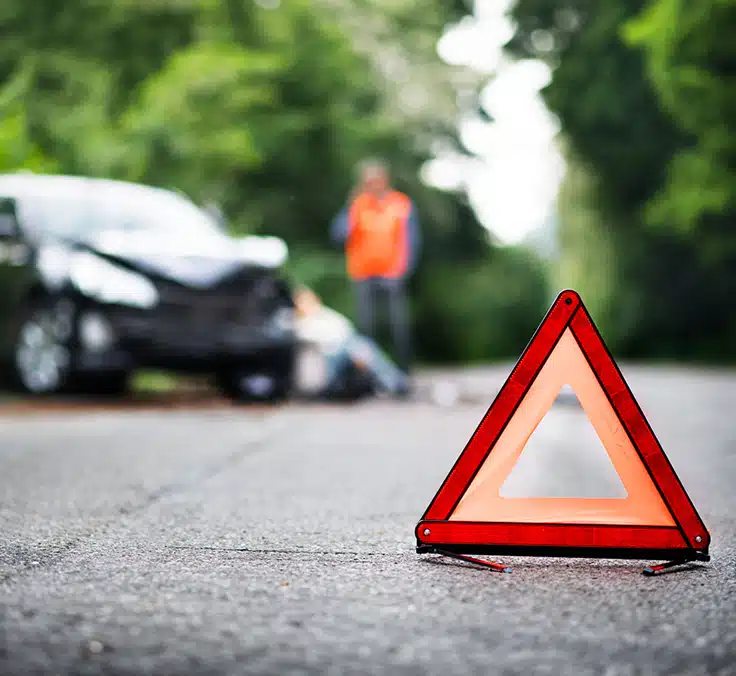 Roadside breakdown or accident
