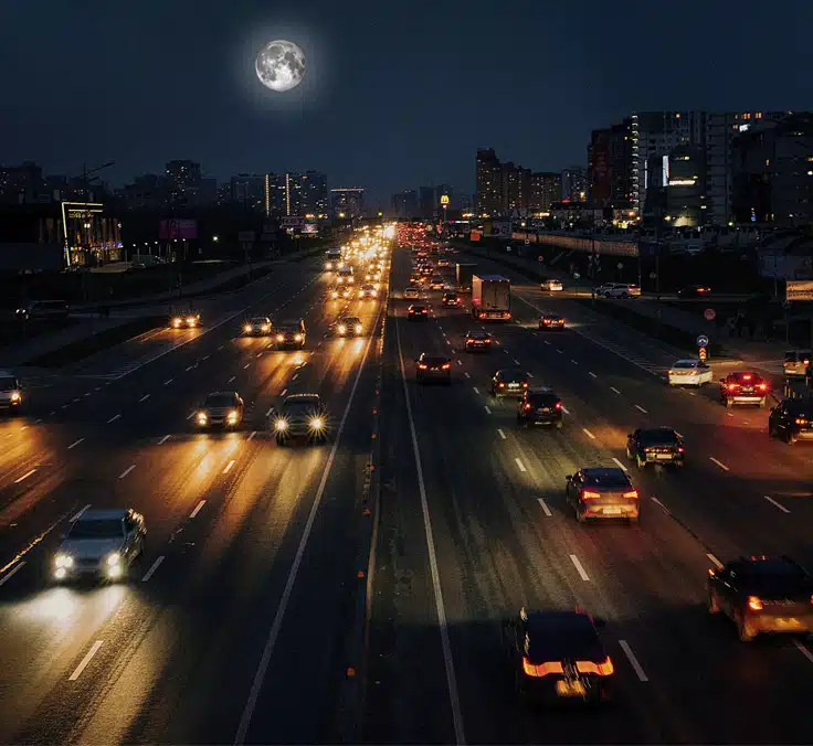 Há maior risco de sinistros após noites de lua cheia?