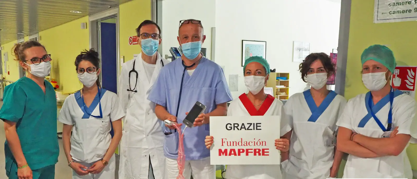 O setor de saúde italiano é apoiado pela Verti, graças à Fundación MAPFRE