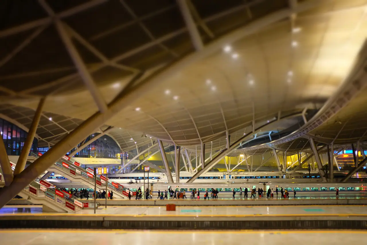 estacion tren Wuhan