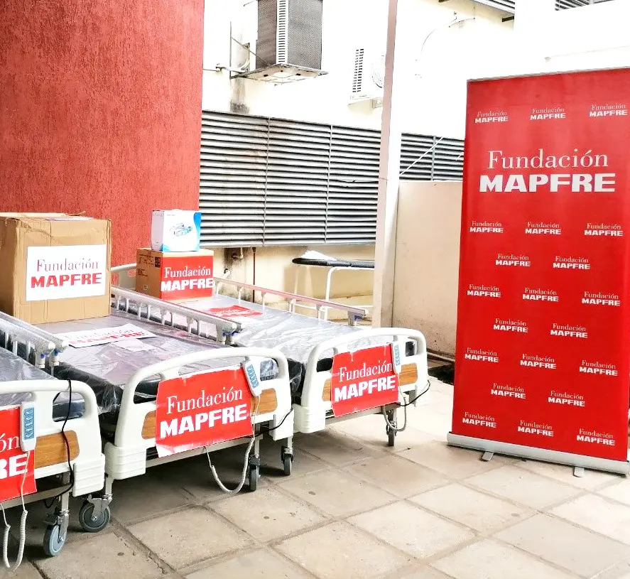 The Villa Elisa Hospital in Paraguay provides a new opportunity for Fundación MAPFRE to get involved in combating COVID-19